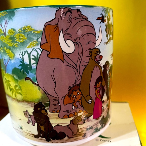 DISNEY STORE EXCLUSIVE 90’s NWT THE JUNGLE BOOK COLLECTIBLE CERAMIC MUG … - Picture 6 of 15